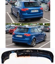 Diffusore Posteriore LOOK RS3 per AUDI A3 8P (2008-2012) (3/5 porte) NERO Lucido