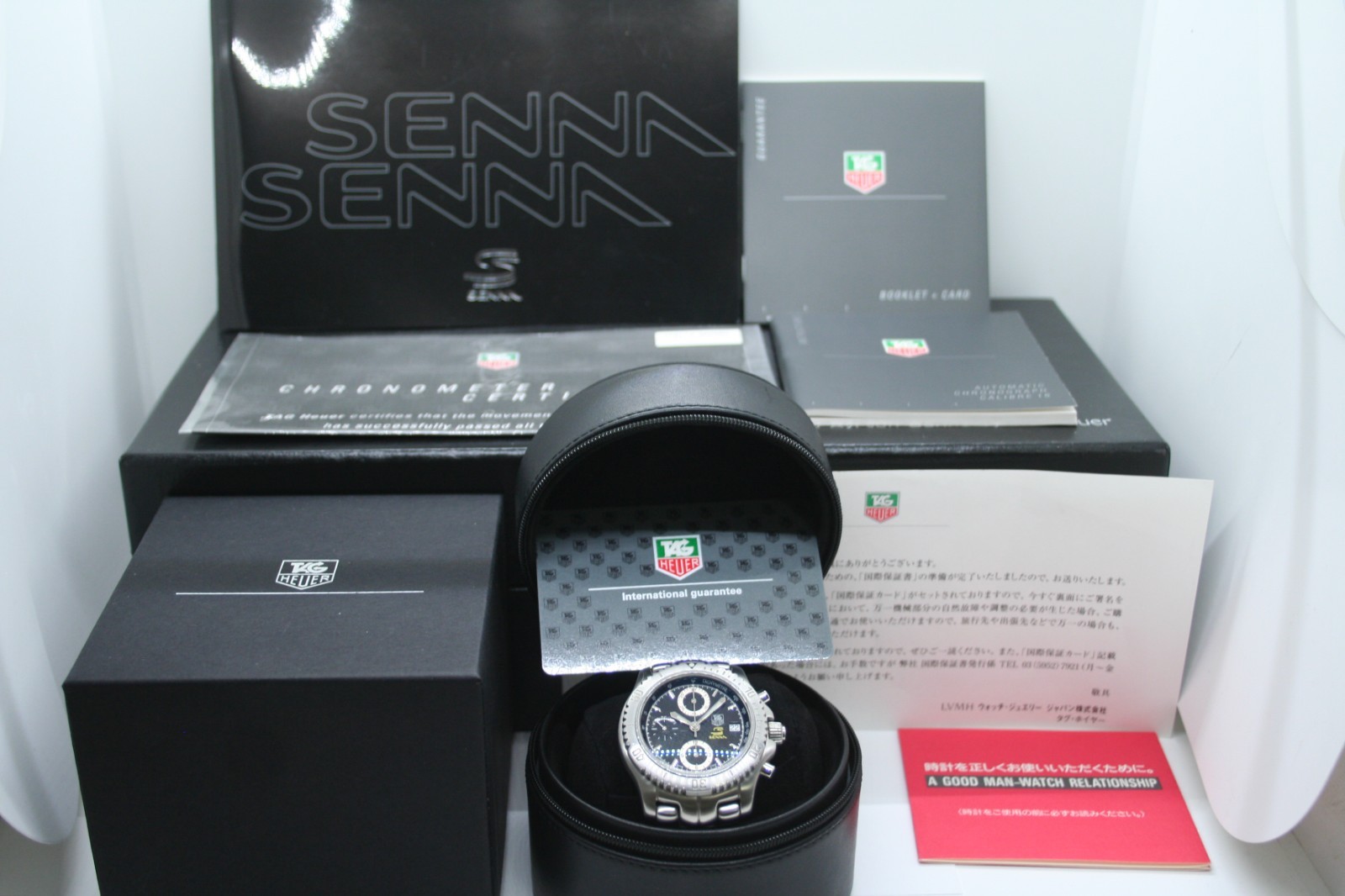 TAG Heuer Link CT5114 Mens Black Dial Stainless Steel Watch