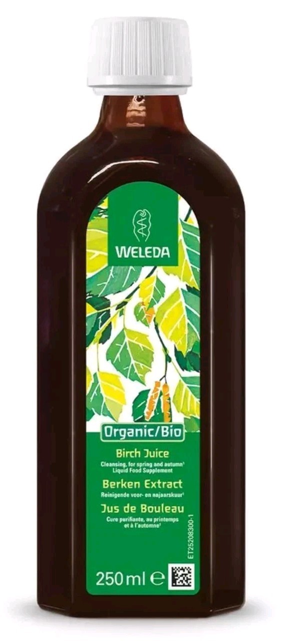 Weleda Organic Birch Juice Drink 200ml - No Box.