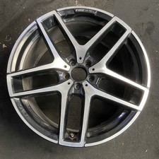 Front Oem Mercedes-benz Machined Black Gle400 Gls63 Amg Gle550 Rim 21x10 85490 Front Oem Mercedes-benz Machined Black Gle400 Gls63 Amg Gle550 Rim 21x10 85490