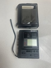 Vintage Sony TCM-27 Cassette-Corder Recorder w/ Case Made Japan FOR PARTS