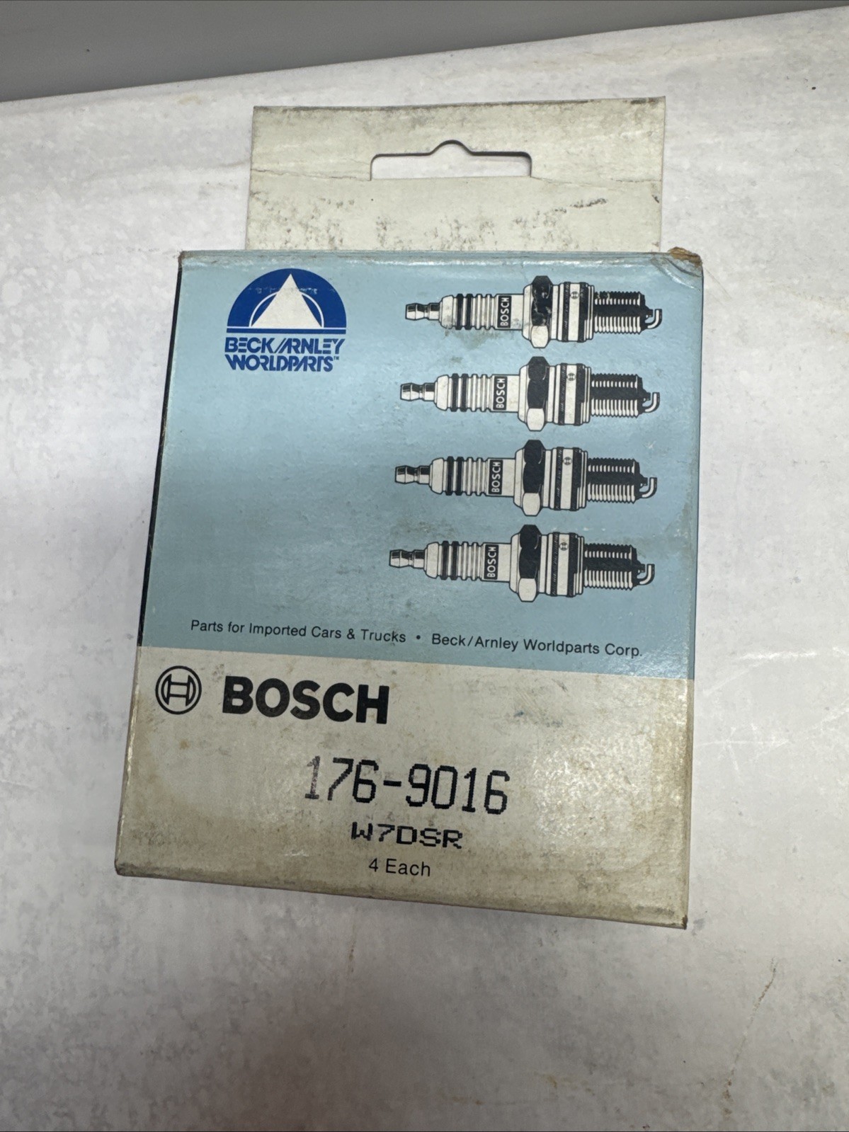 BOSCH SUPER W7DSR STOCK NUMBER 176-9016 NEW SPARK PLUGS PACK OF 4 NOS