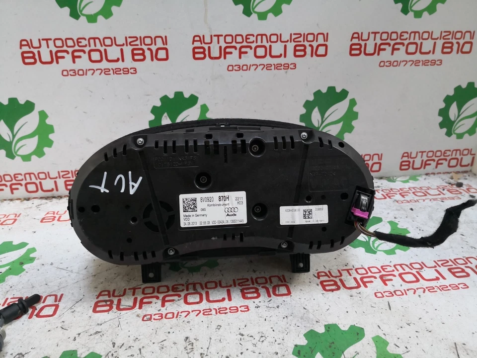 Kit CENTRALINA MOTORE Audi A3 (8V1/8VK) 2013 04L907309D / 0281018498 Automatico  - Immagine 3 di 4