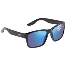 Costa Del Mar PAUNCH Blue Mirror Polarized Glass Men's Sunglasses 6S9049 904901