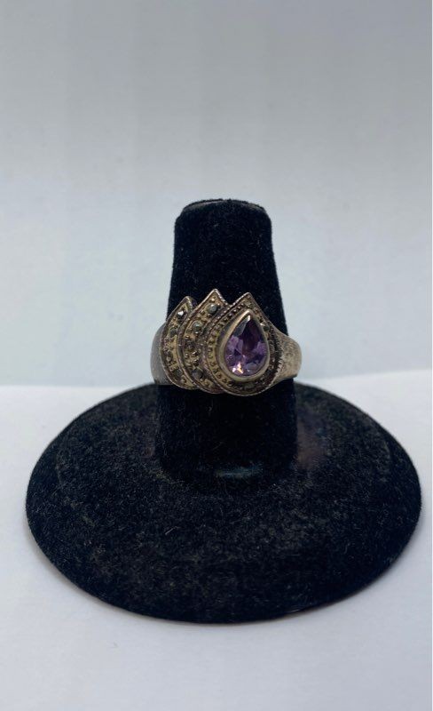 Sterling Silver Assorted Earrings/Ring/Bracelet J… - image 5