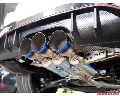 Invidia Gemini R400 Exhaust & Titanium Tips HS17CTRFGM3ST for 17