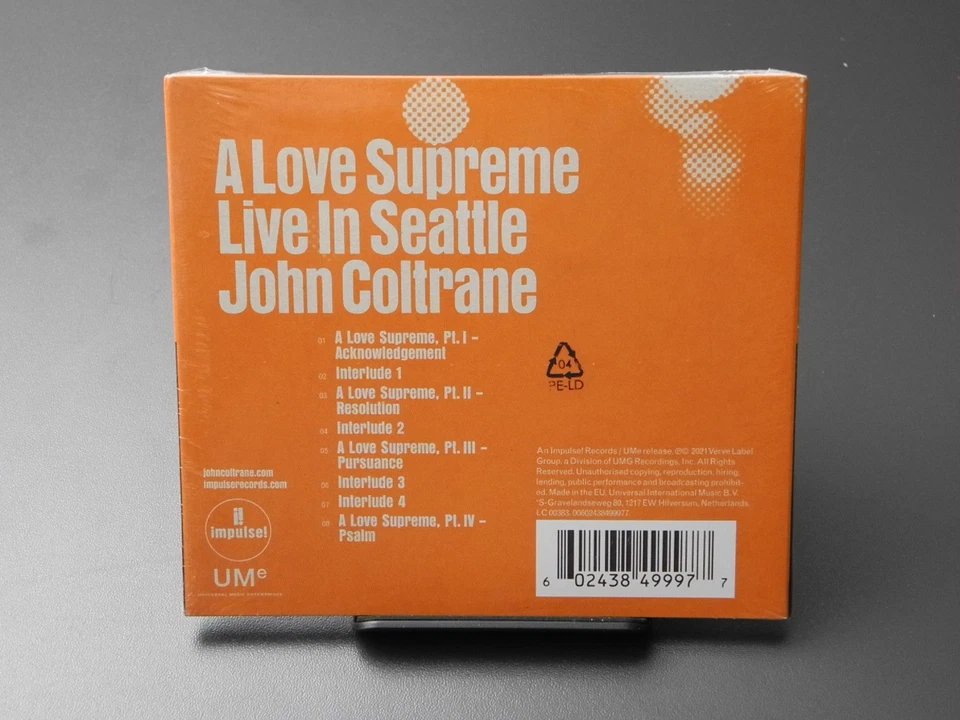 john coltrane new sealed impulse cd - a love supreme live in seattle - Bild 2 von 2