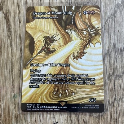 MTG Final Fantasy - Dragon of Mount Gulg (Ancient Copper Dragon) FCA#012