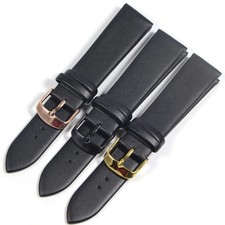 Leather Watch Strap Ultra Thin Soft Cowhide Watchband 14 16 18 20 22mm