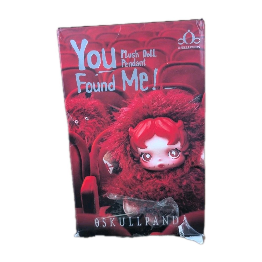 POP MART SKULLPANDA You Found Me! Series Plush Doll Pendant  Blind Box See Pics