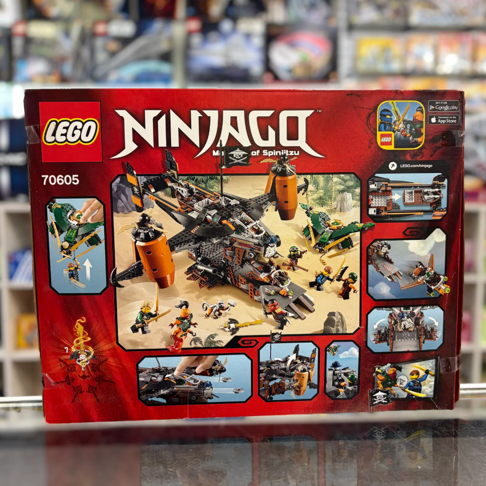 LEGO NINJAGO 70605 Misfortune's Keep 754pcs 6 Minifigures NEW