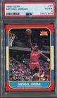 1986 FLEER MICHAEL JORDAN #57 RC PSA 4 *SUPER CLEAN COLOR & CORNERS* ROOKIE CARD