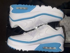 Nike Undefeated x Air Max 90 White Blue Fury for Sale
