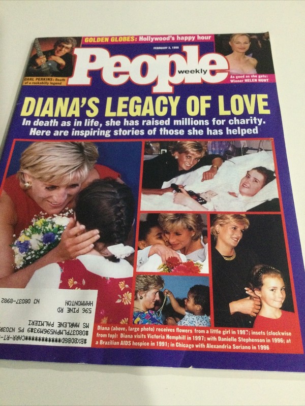 Peopple Diana’s Legacy of love February 2,1998