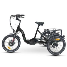 Jorvik Elite Front Hub Dual Battery Electric Folding Tricycle JET-E2FH