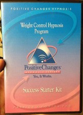 Positive Changes Weight Control Self Hypnosis Success Starter Kit Audio 2 CD Set