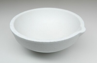 1000 Gram Melting Crucible Dish Cup Melt Gold - Silver 4-3/4  Ceramic Bowl