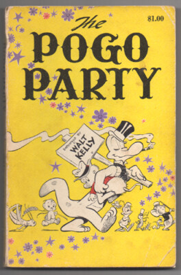 The Pogo Party By Walt Kelly ~ Softcover 1956 ~ 1st Ed.