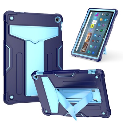 Shockproof Case For Amazon Fire HD 10 10.1'' 2023 13th Gen/Glass Screen Protector