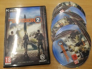 Tom Clancy S The Division 2 Empty Pc Game Box And Discs No Game Code Uk Ebay