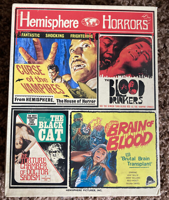 HEMISPHERE HORRORS Box Set - Blu Ray - Severin - #2723/3500 - New Sealed