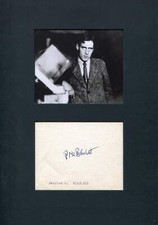 NOBEL PRIZE Patrick Blackett autograph, signed album page mounted