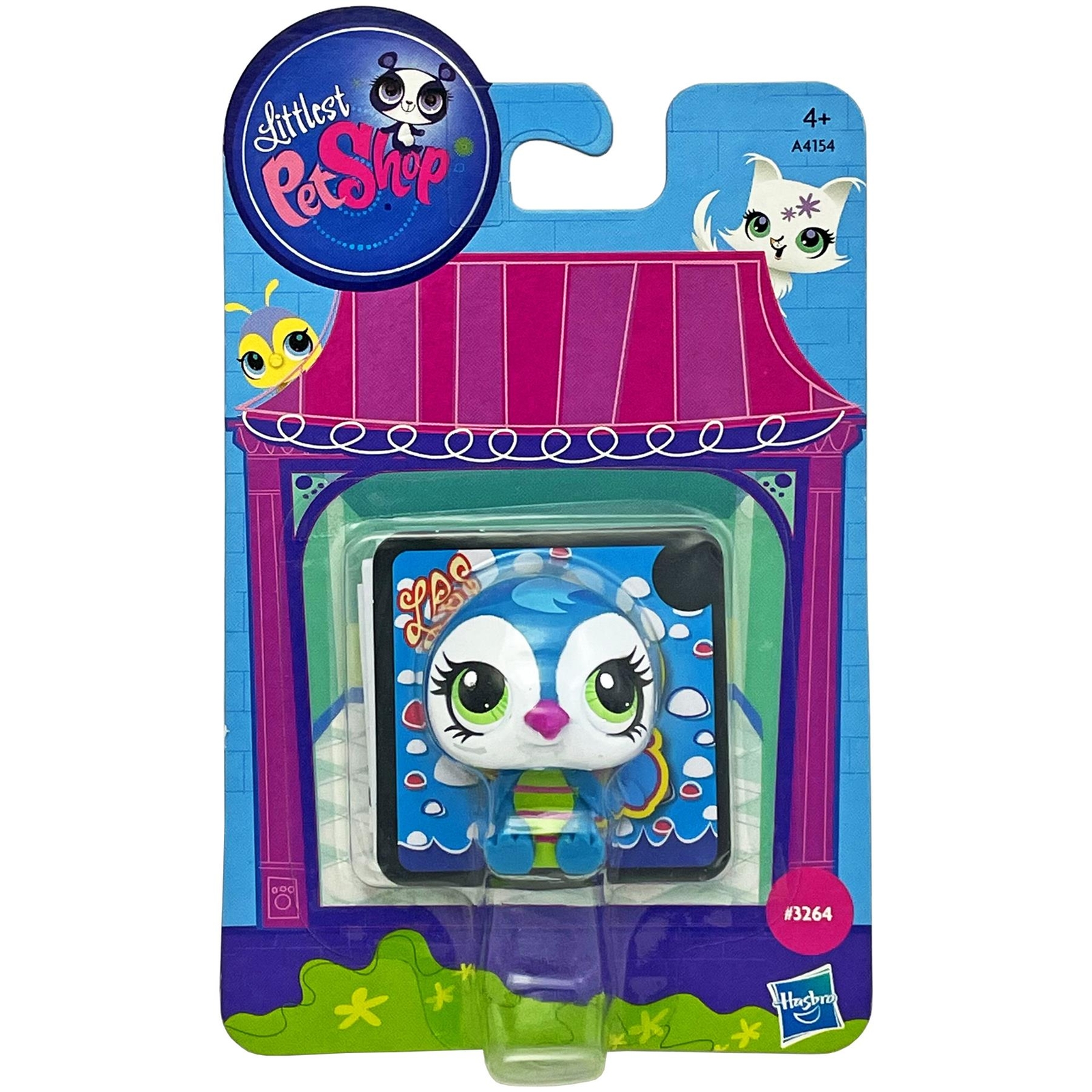 Littlest Pet Shop Get The Pets Single #3264 Penguin (A4154) by Hasbro