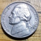 1962 Jefferson Nickel Doubling — photo 1