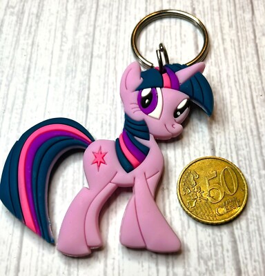 MY LITTLE PONY 3D PVC Schlüsselanhänger Merch Anime Twilight Spark MLP Anhänger 