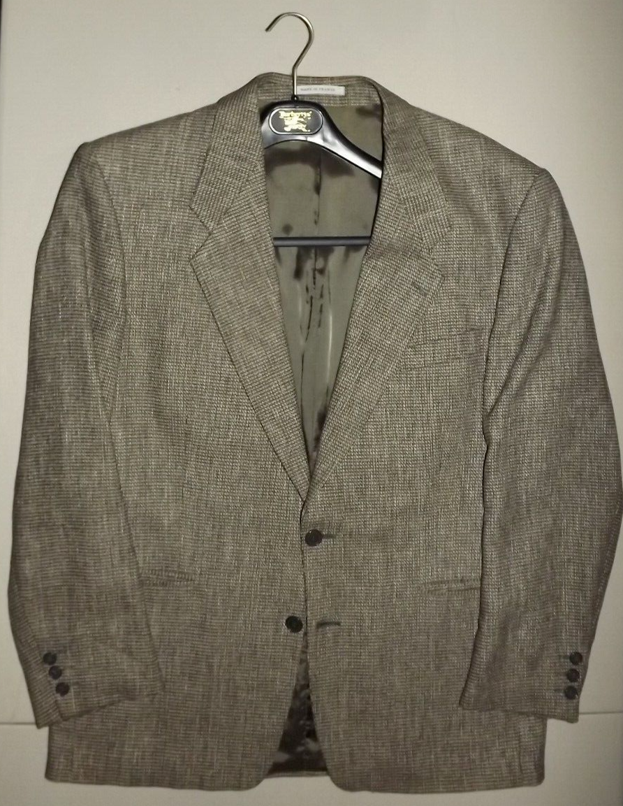 Cappotto sportivo uomo YVES SAINT LAURENT MADE IN FRANCE SETA E LANA 44R T939