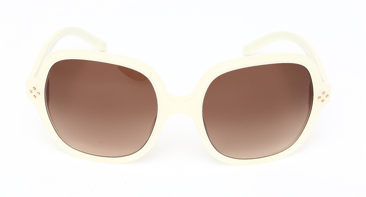 New Chloe Sunglasses - Cream/Ivory Chloe Carlina CH0045S 001 Sunglasses - US main image 2
