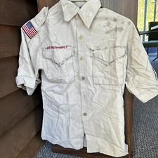 Boy Scout BSA UNIFORM New Style SHIRT Youth Medium Short Sleeve N12