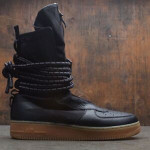 air force 1 boots black