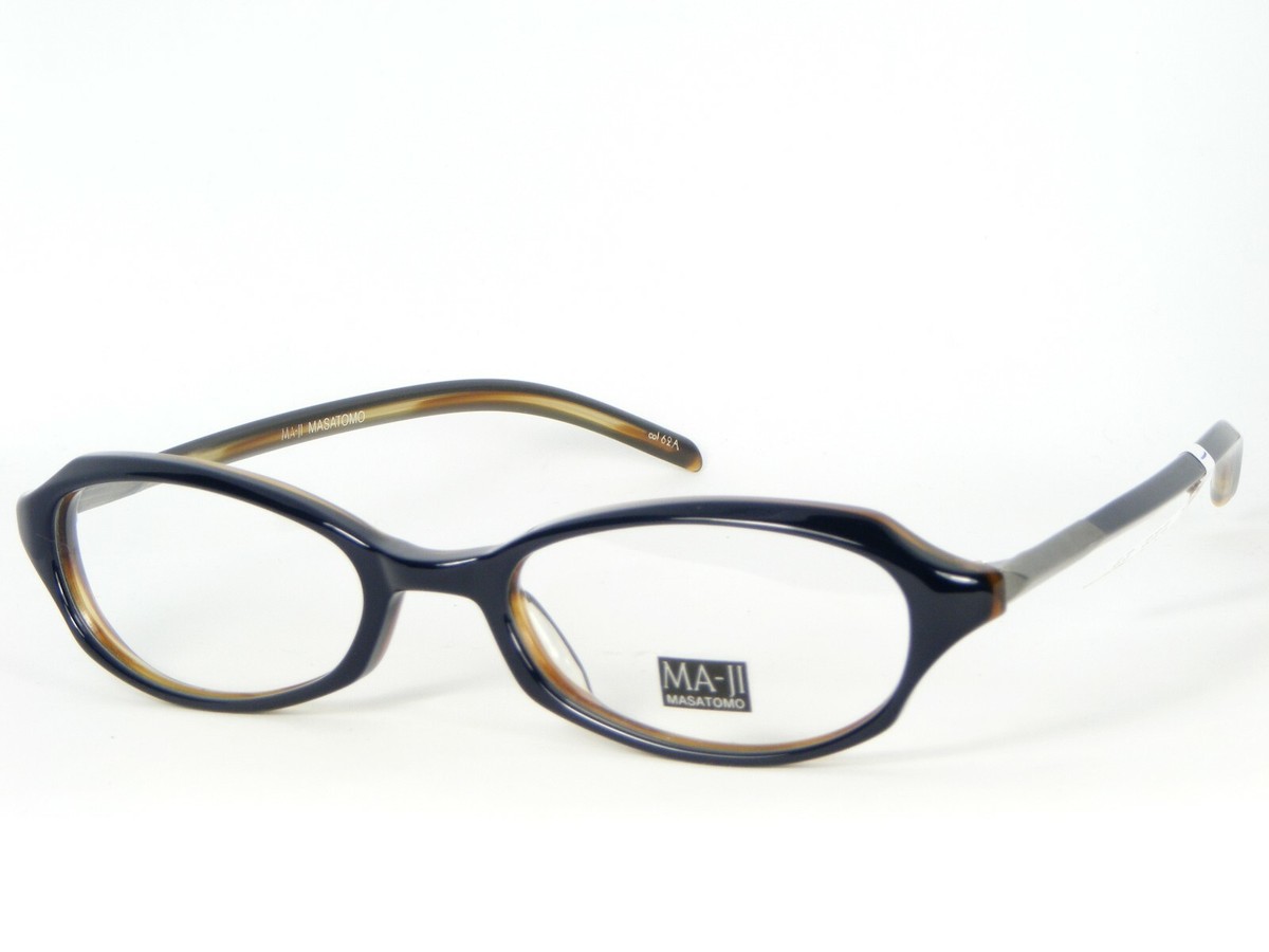 MA-JI MASATOMO M3-5011 Col. 62A NAVY /BLUE EYEGLASSES GLASSES MAJI