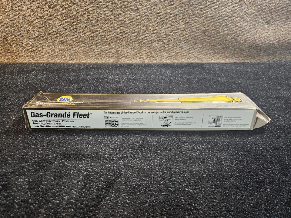 (QTY 2) NAPA 76777 Shock Absorber Gas Grande Rear For 94-02 Dodge Ram 3500 - Image 3 of 4