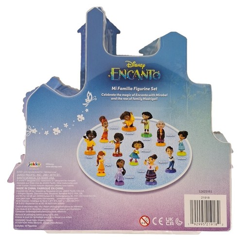Disney's Encanto Walmart Exclusive Mi Familia Figurine Set Of 12 Fam Members NEW - Picture 2 of 11