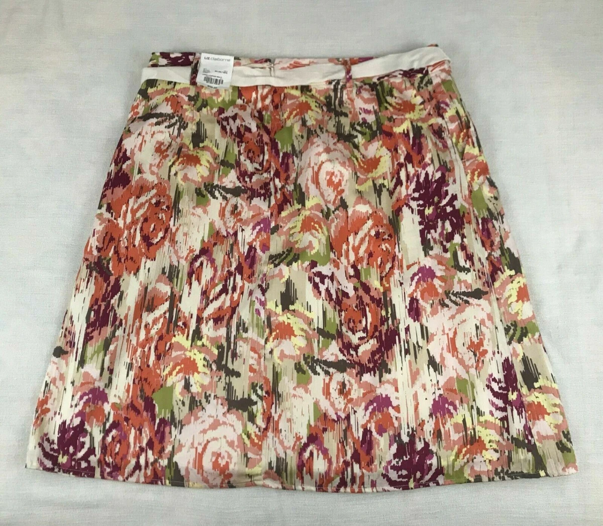 Liz claiborne cheap floral swim skirt
