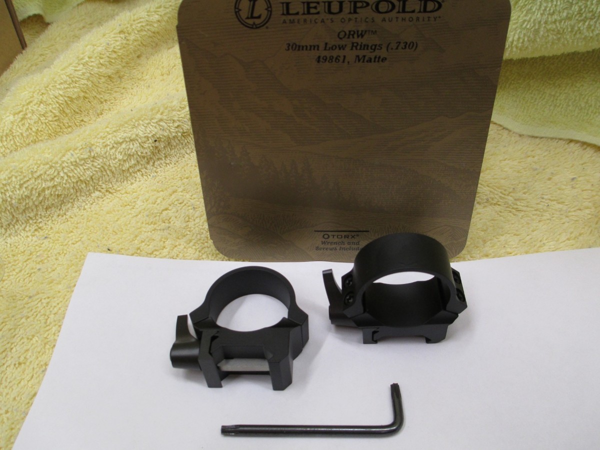 Leupold■QRW Rings 30mm High■リューポルド リング QRW2 30mm Low Matte | Leupold