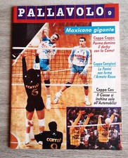 Rivista Pallavolo 1988 n° 9 FIPAV Speciale Coppe Maxicono Panini