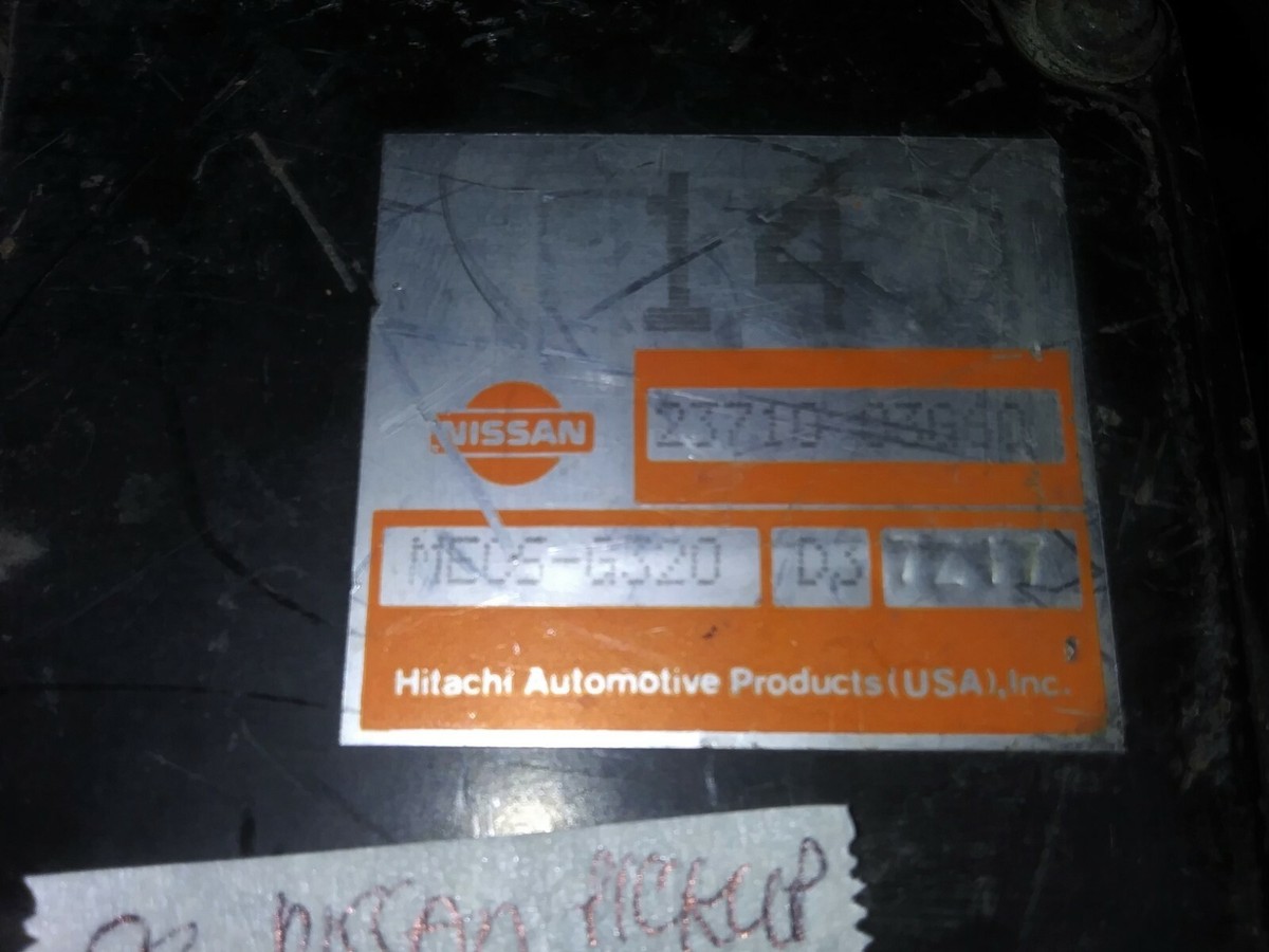 MECS-G320 Nissan Hardbody Pickup 1988 ecm ecu computer | eBay