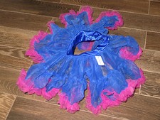 NEW Disney Parks Frozen Anna Blue Pink Kids Tulle Petticoat Tutu Skirt One Size