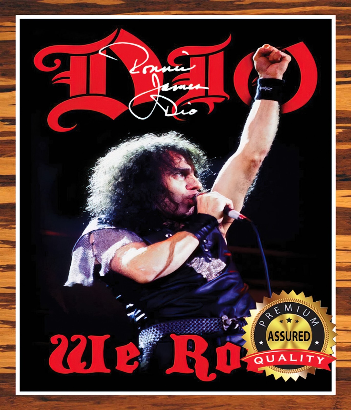 Ronnie James Dio - Autographed Signed 8x10 Photo (Black Sabbath