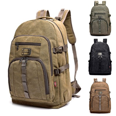 canvas outdoor backpack