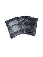 #0 ( BLACK ) Poly Bubble Mailers Envelopes Bags 6x10 X - Wide CD DVD 6x9 50