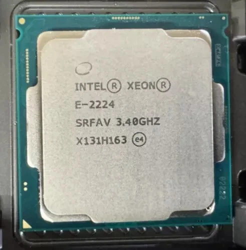 cpu tray intel xeon E-2224