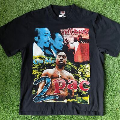 90s 2pac タンクトップ　raptee 2Pac Rap Tee | eBay