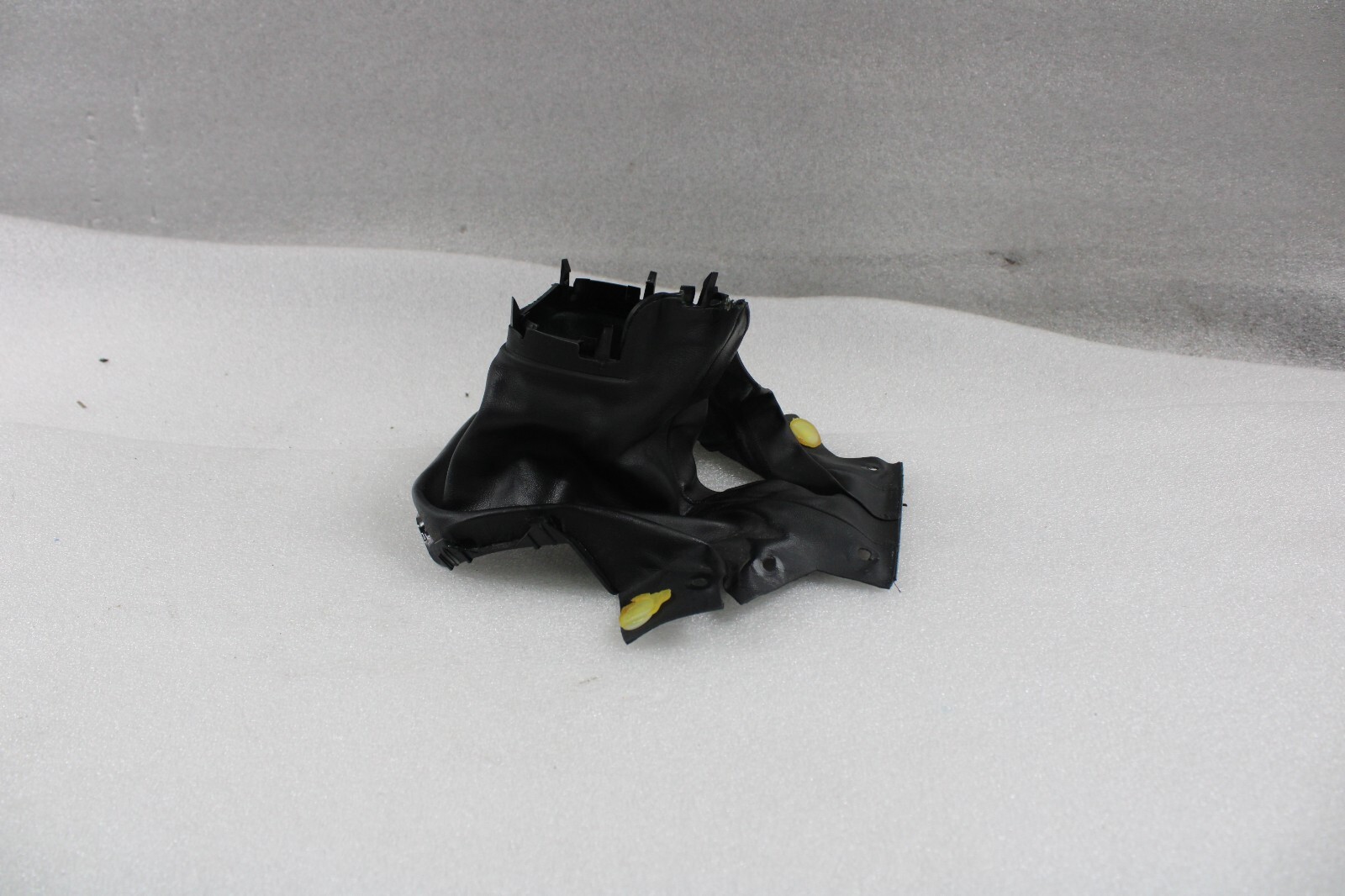 McLaren MP4-12C, Black Leather Surround Column Cover, Used, P/N 11N1461CP