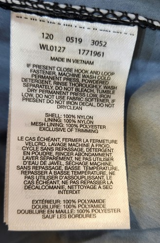 Columbia schwarze Windbreaker Jacke mit Reißverschluss und Kapuze Größe S - Bild 5 von 5