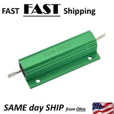 100 WATT High Quality 100 ohm resistor - Heavy Duty Aluminum Housing wire wound