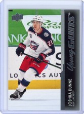 2021-22 Upper Deck Joshua Dunne Young Guns Rookie RC - Columbus Blue Jackets